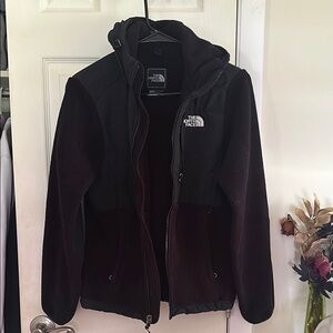 The North Face Black Hooded Fleece Jacket